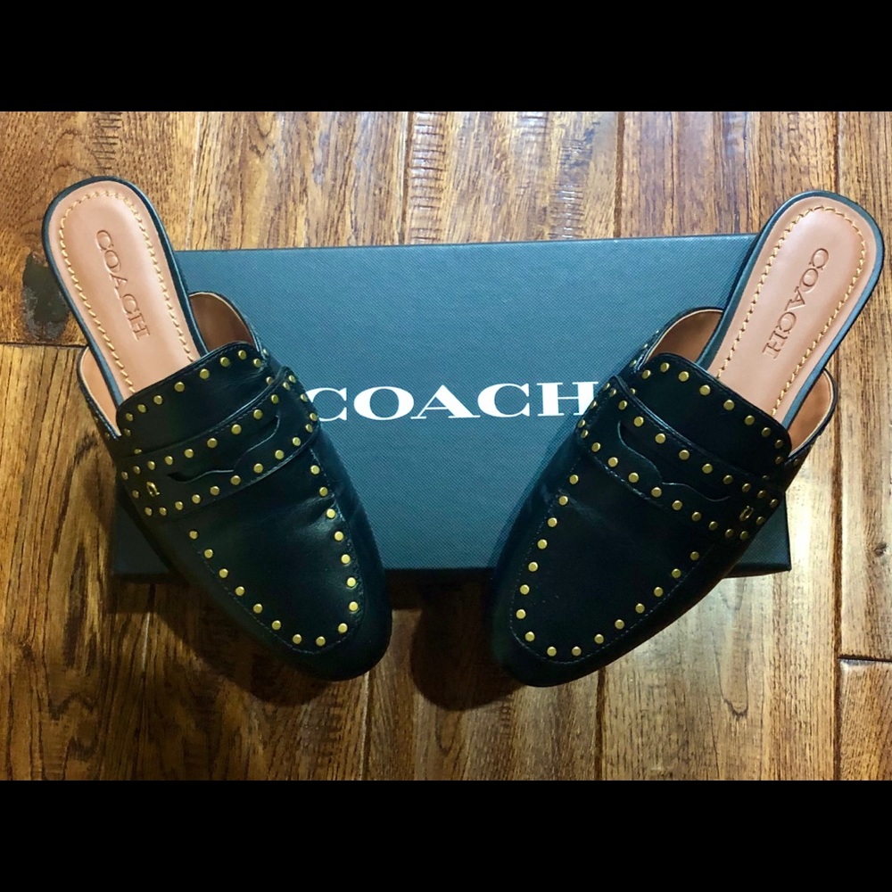 Coach Faye Loafer Slide - Never worn